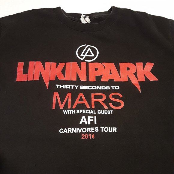 Lincoln Park Carnivores Tour 2014 Women's SS Concert T Shirt Size M Alstyle Tag - Picture 1 of 8